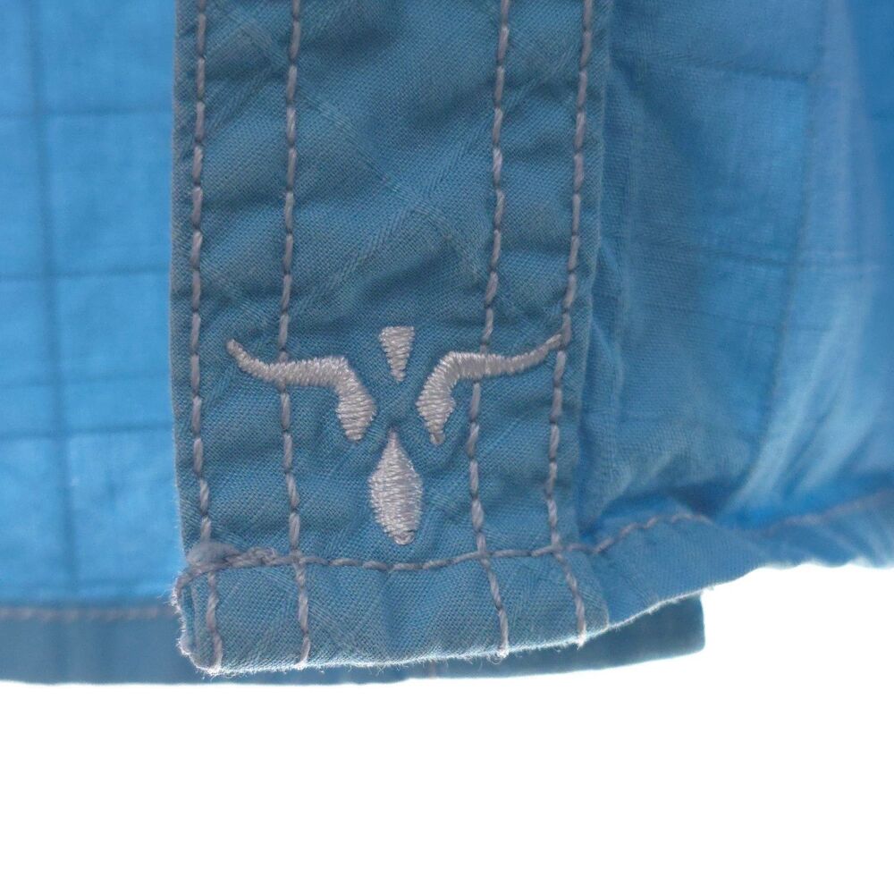 Wrangler TwentyX 20X Mens XLT Western Shirt Blue Rodeo Button Up - Picture 6 of 9